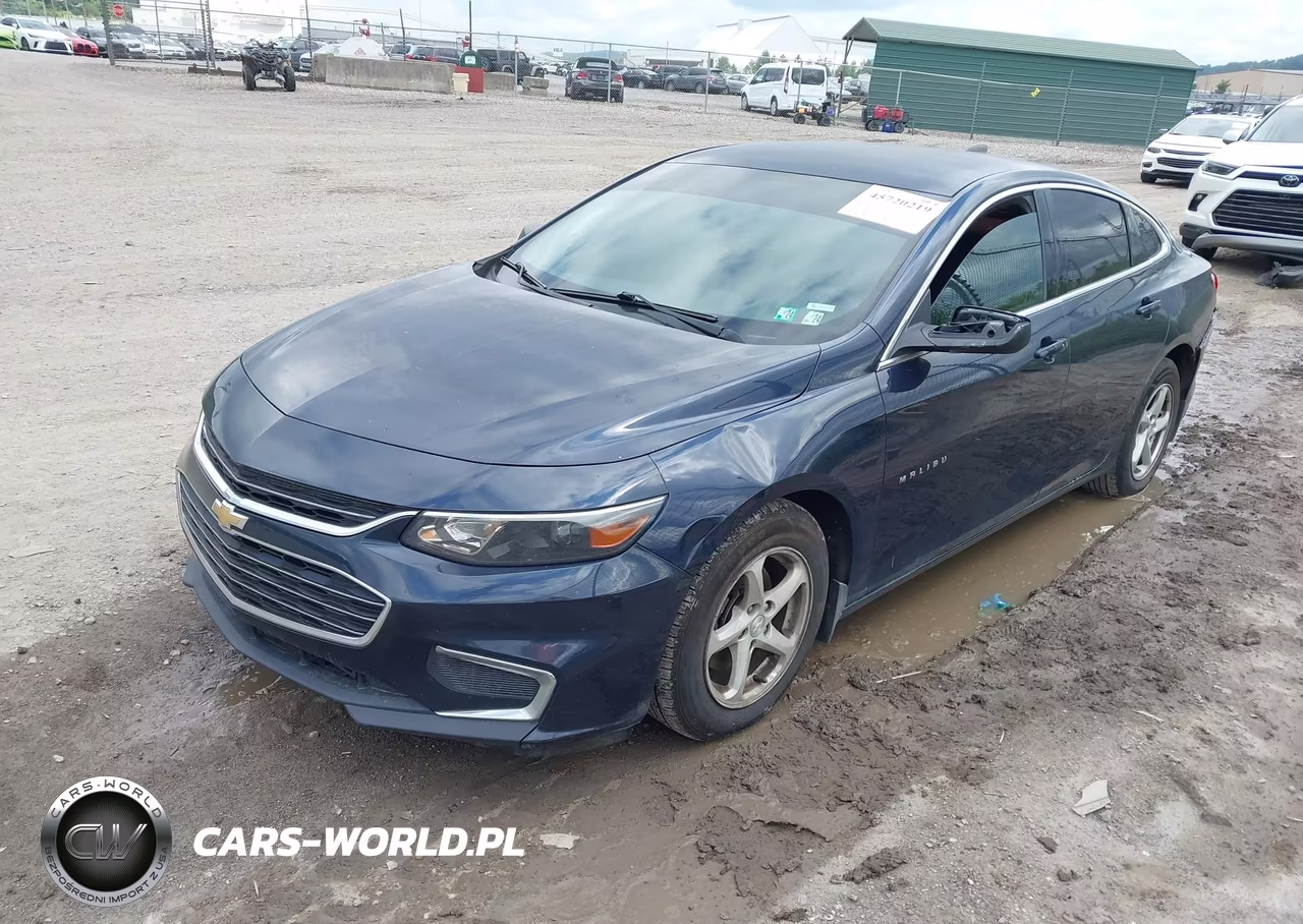 2017 Chevrolet Malibu Ls VIN:1G1ZB5ST7HF129571 - 2