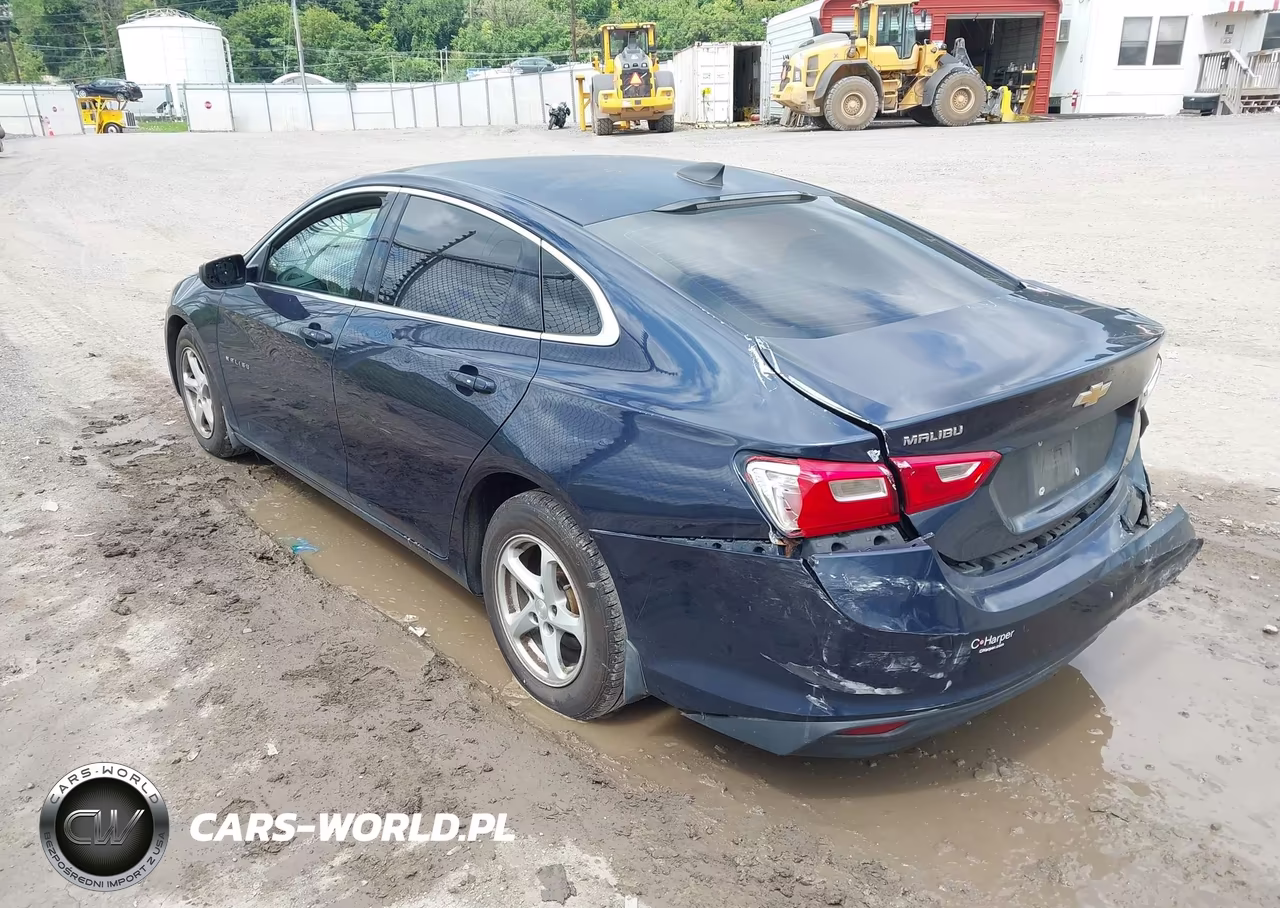 2017 Chevrolet Malibu Ls VIN:1G1ZB5ST7HF129571 - 3