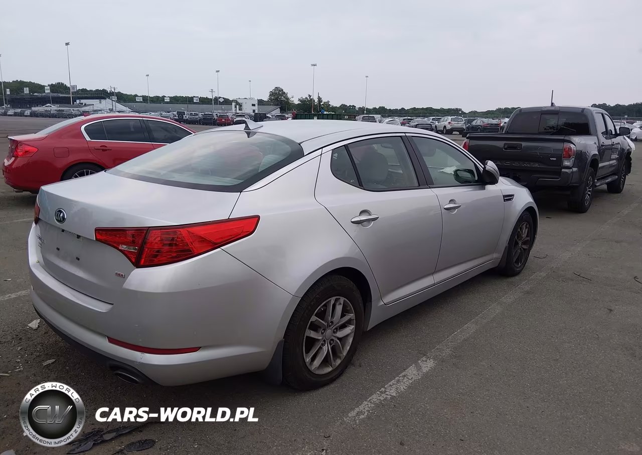 2013 Kia Optima Lx VIN:KNAGM4A76D5431289 - 4
