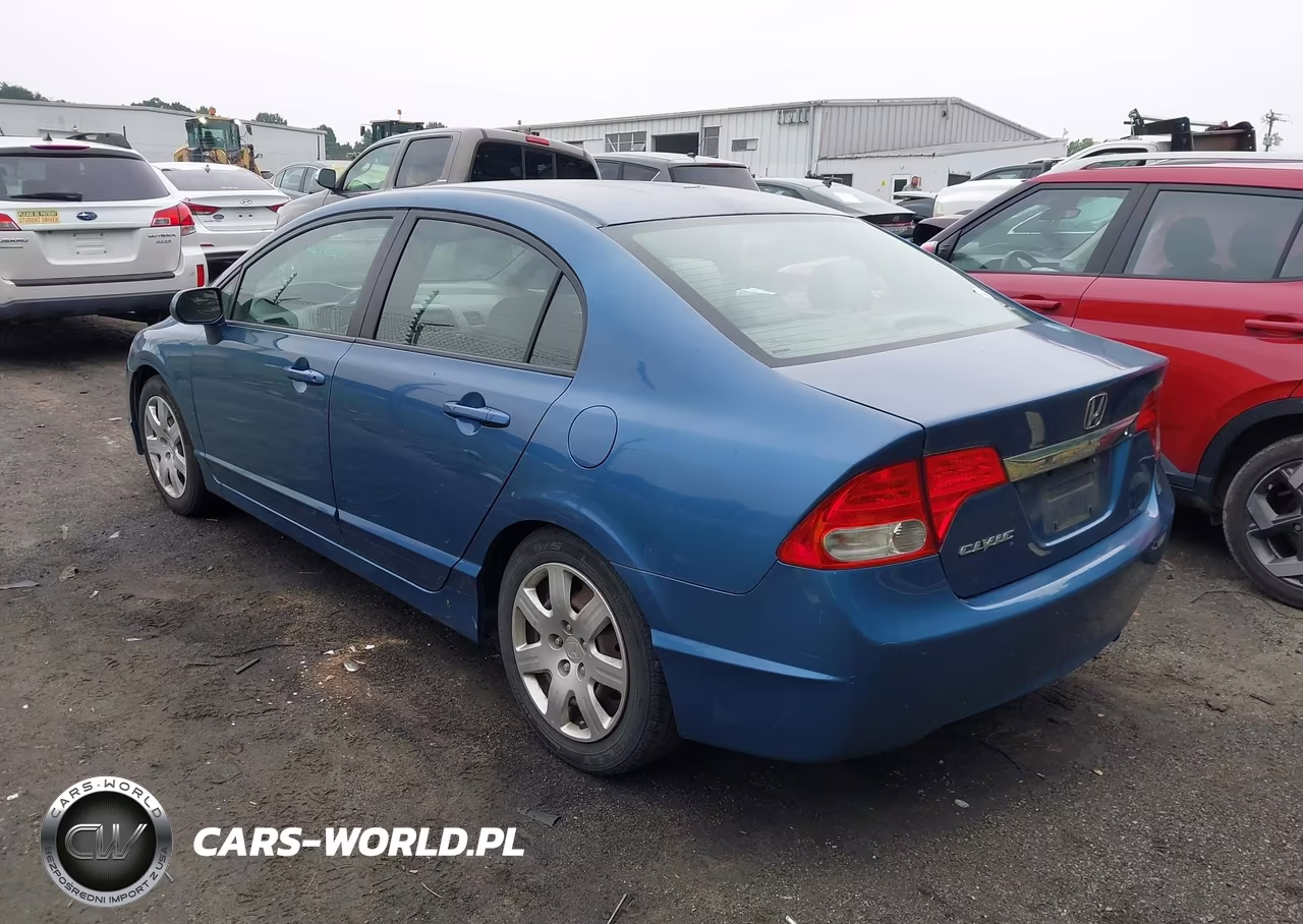 2010 Honda Civic Lx VIN:2HGFA1F52AH302484 - 3