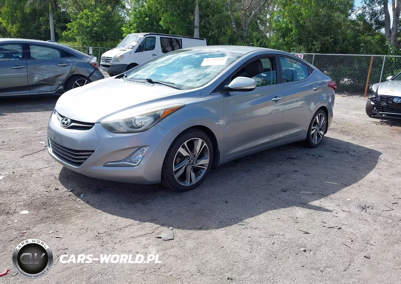 2015 Hyundai Elantra Limited VIN:5NPDH4AE4FH593482 - 2