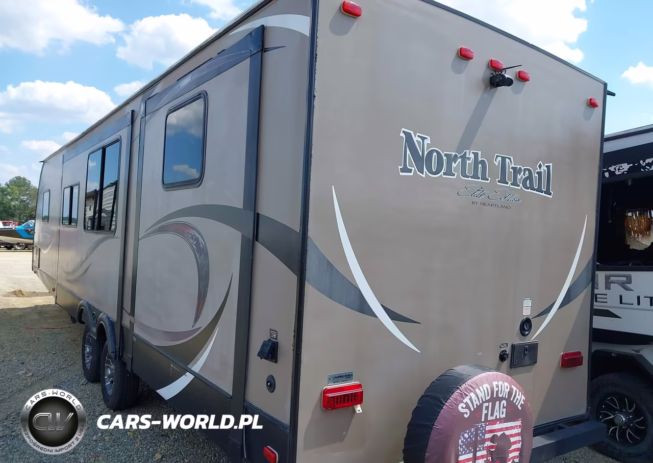 2014 Heartland North Trail Travel Trailer VIN:5SFNB3722EE266099 - 3