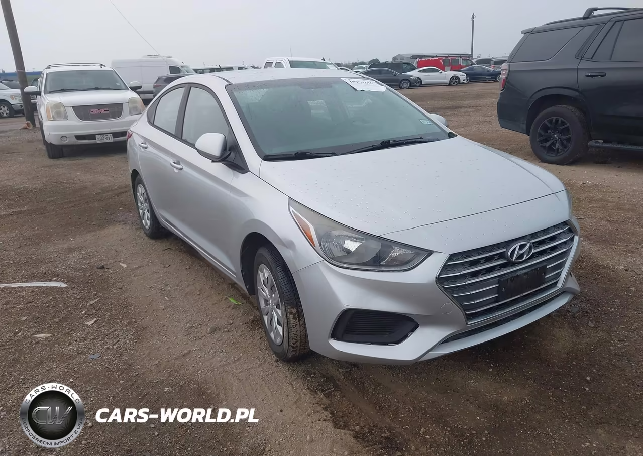 2019 Hyundai Accent Se VIN:3KPC24A30KE041293 - 1