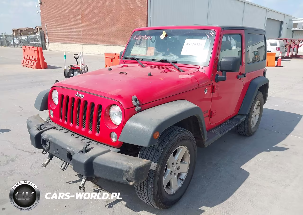 2015 Jeep Wrangler Sport VIN:1C4GJWAG7FL598069 - 2