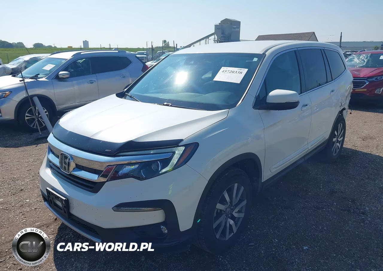 2019 Honda Pilot Ex VIN:5FNYF6H34KB058958 - 2