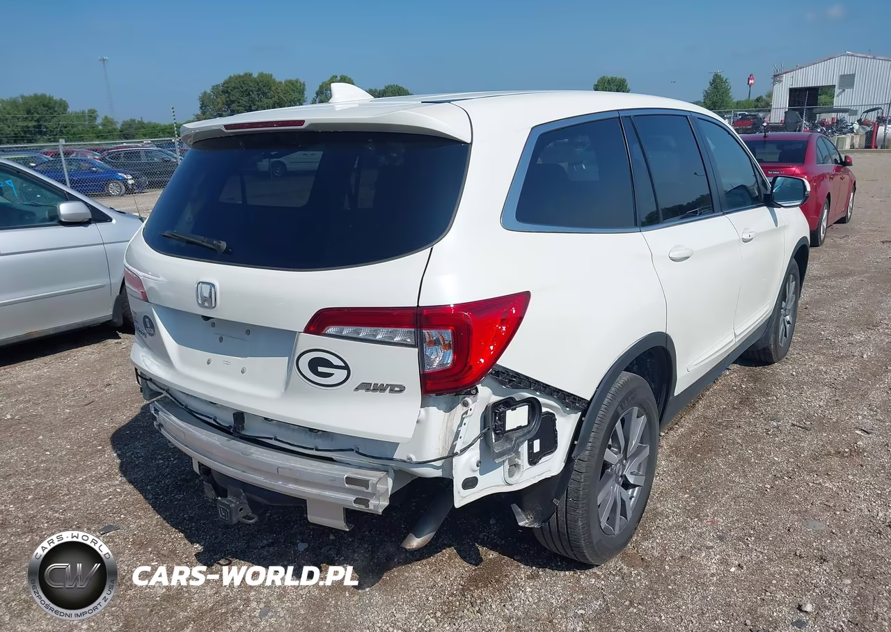 2019 Honda Pilot Ex VIN:5FNYF6H34KB058958 - 4