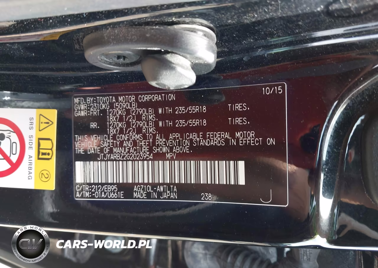 2016 Lexus Nx 200T F Sport VIN:JTJYARBZ2G2023954 - 9