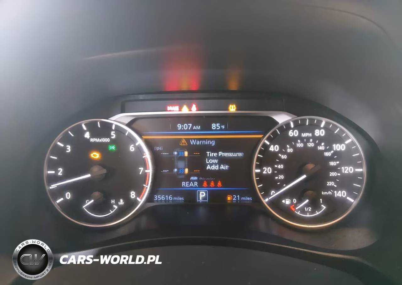 2025 Nissan Altima Sv Fwd VIN:1N4BL4DV8SN388426 - 7