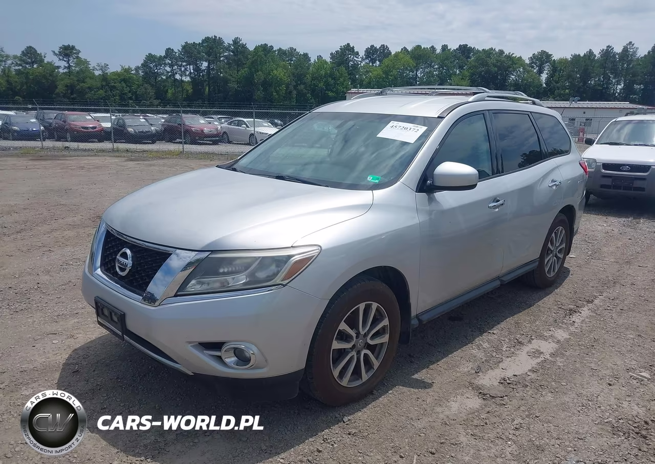 2015 Nissan Pathfinder Sv VIN:5N1AR2MN2FC625577 - 2