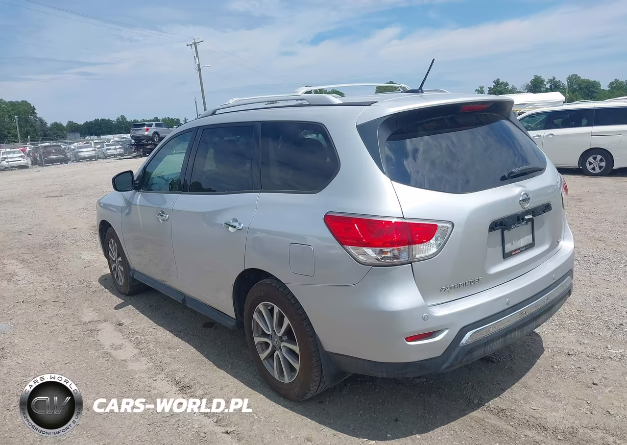 2015 Nissan Pathfinder Sv VIN:5N1AR2MN2FC625577 - 3