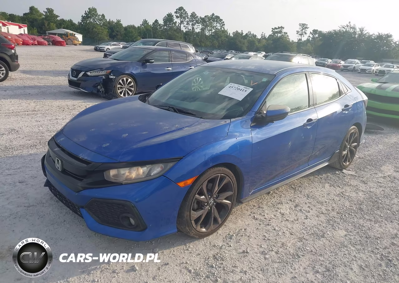 2018 Honda Civic Sport VIN:SHHFK7H45JU224726 - 2