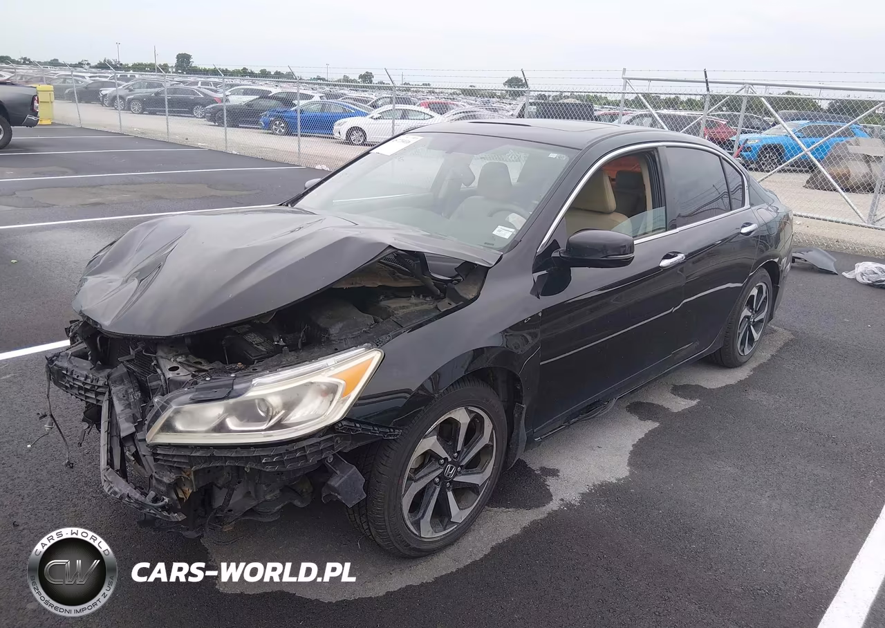 2017 Honda Accord Ex-L V6 VIN:1HGCR3F80HA008849 - 2