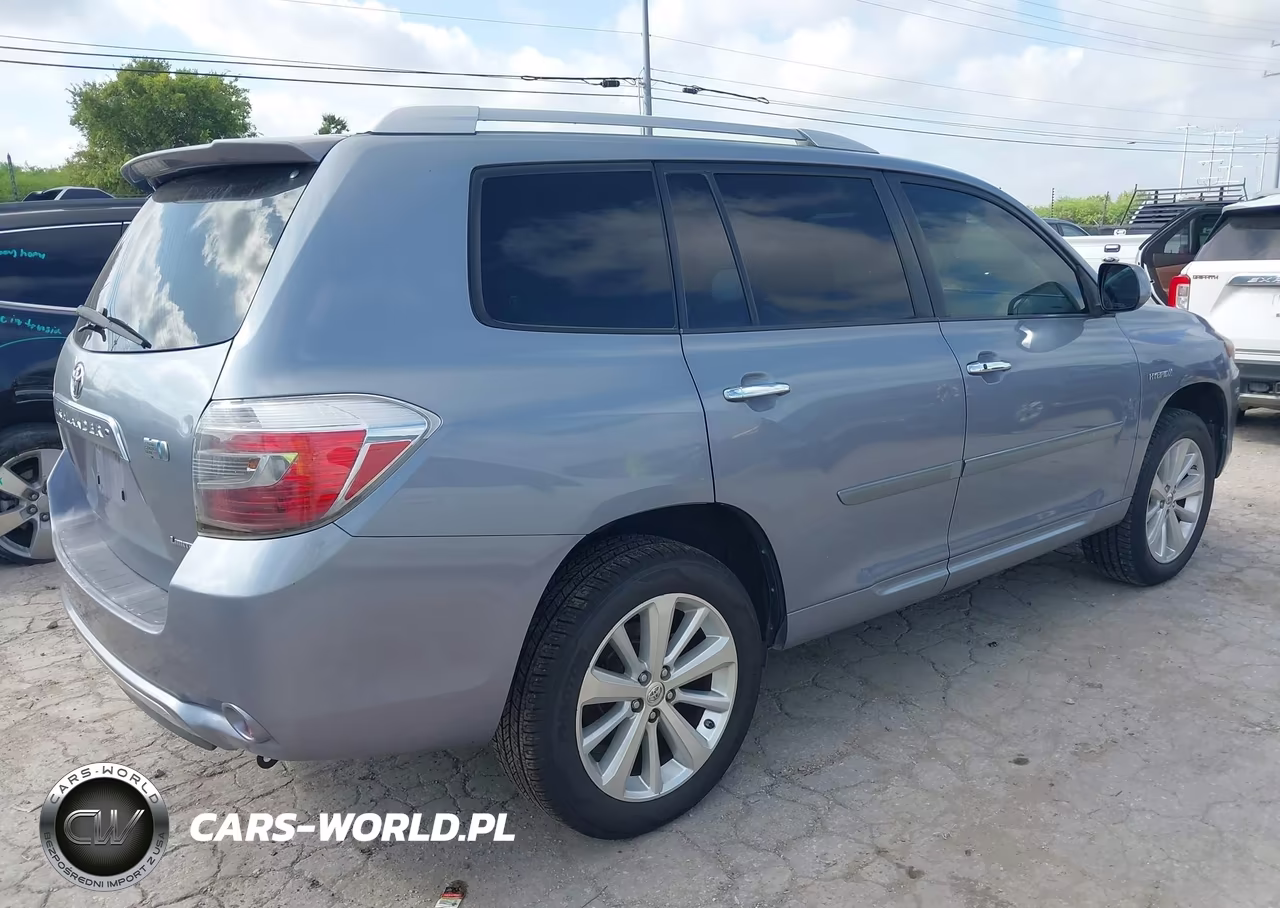 2008 Toyota Highlander Hybrid Limited VIN:JTEEW44A382022584 - 4