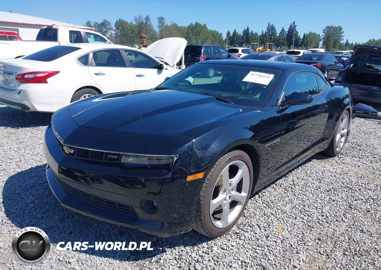 2015 Chevrolet Camaro 2Lt VIN:2G1FF1E33F9190076 - 2