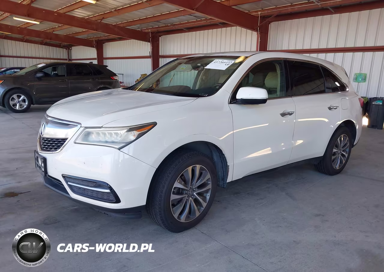 2016 Acura Mdx Technology Acurawatch Plus Packages-Technology Package VIN:5FRYD3H48GB017185 - 2