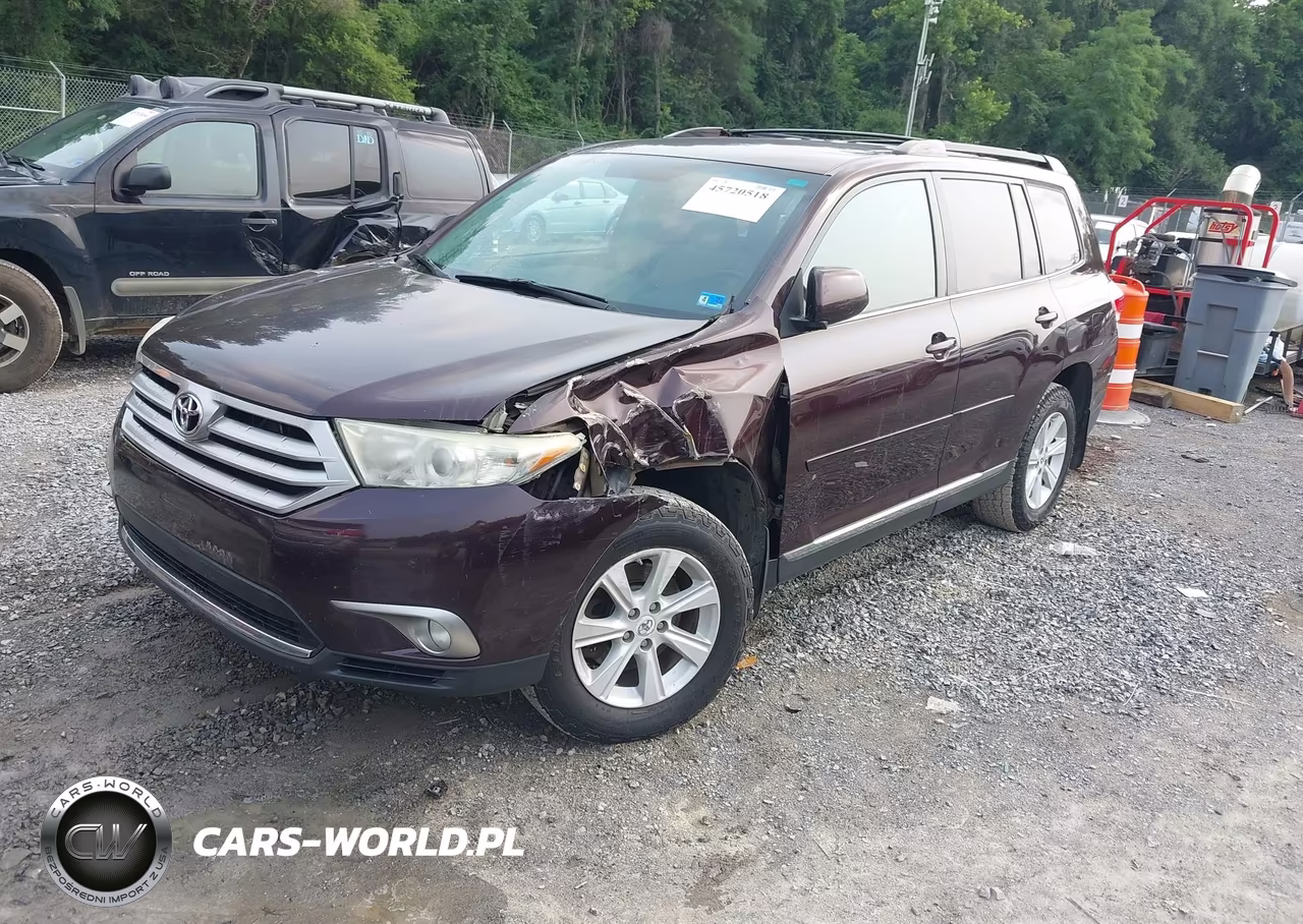 2012 Toyota Highlander Base V6 VIN:5TDBK3EH7CS171672 - 2