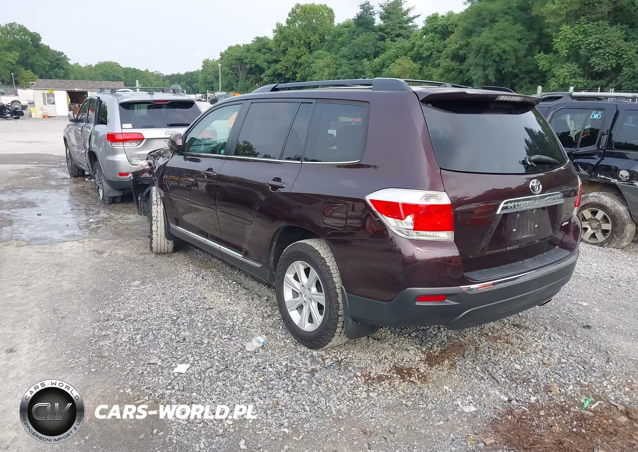 2012 Toyota Highlander Base V6 VIN:5TDBK3EH7CS171672 - 3