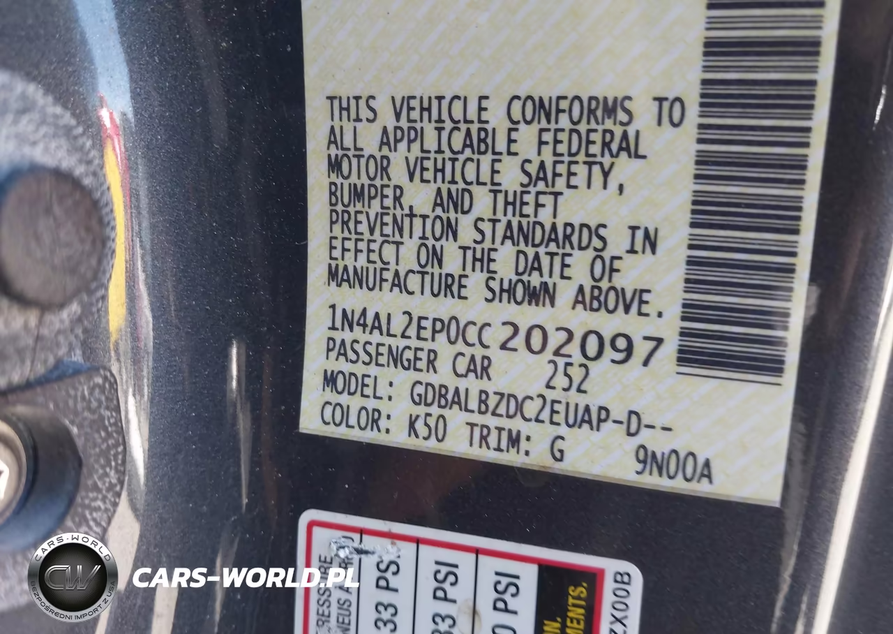 2012 Nissan Altima 2.5 S VIN:1N4AL2EP0CC202097 - 9