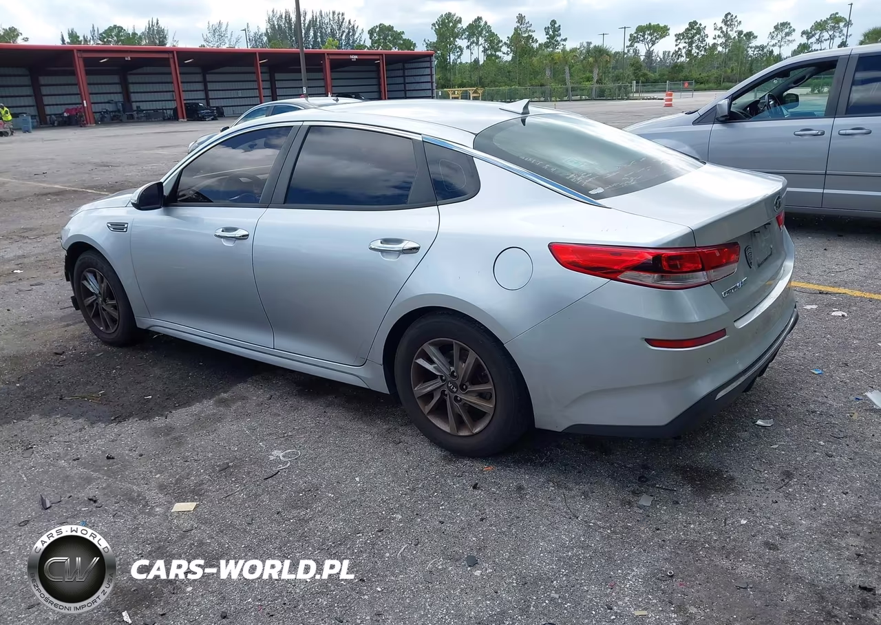 2019 Kia Optima Lx VIN:5XXGT4L33KG288035 - 3