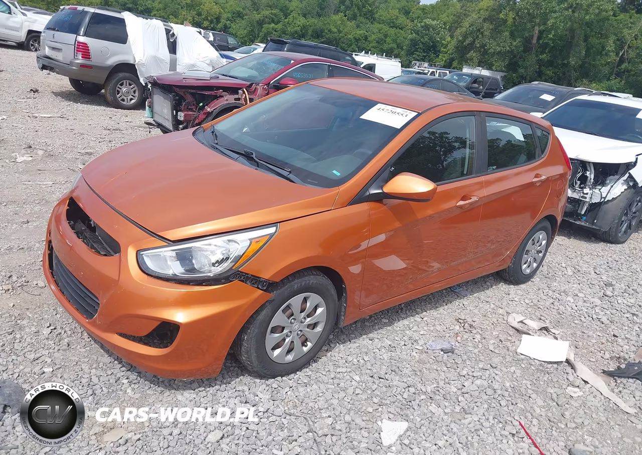 2017 Hyundai Accent Se VIN:KMHCT5AE6HU326509 - 2