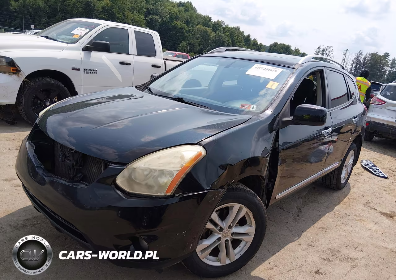 2013 Nissan Rogue Sv VIN:JN8AS5MV0DW621666 - 2