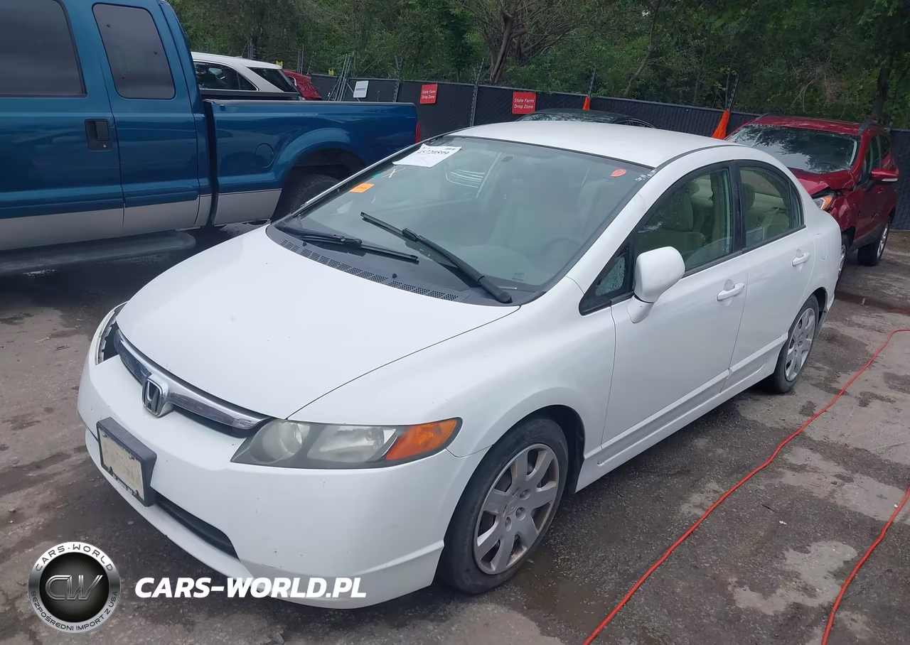 2007 Honda Civic Lx VIN:1HGFA16587L042202 - 2