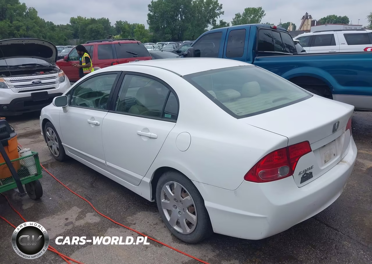 2007 Honda Civic Lx VIN:1HGFA16587L042202 - 3