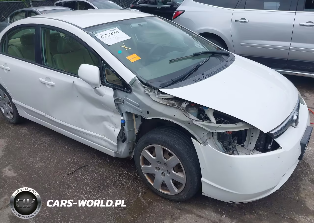 2007 Honda Civic Lx VIN:1HGFA16587L042202 - 6