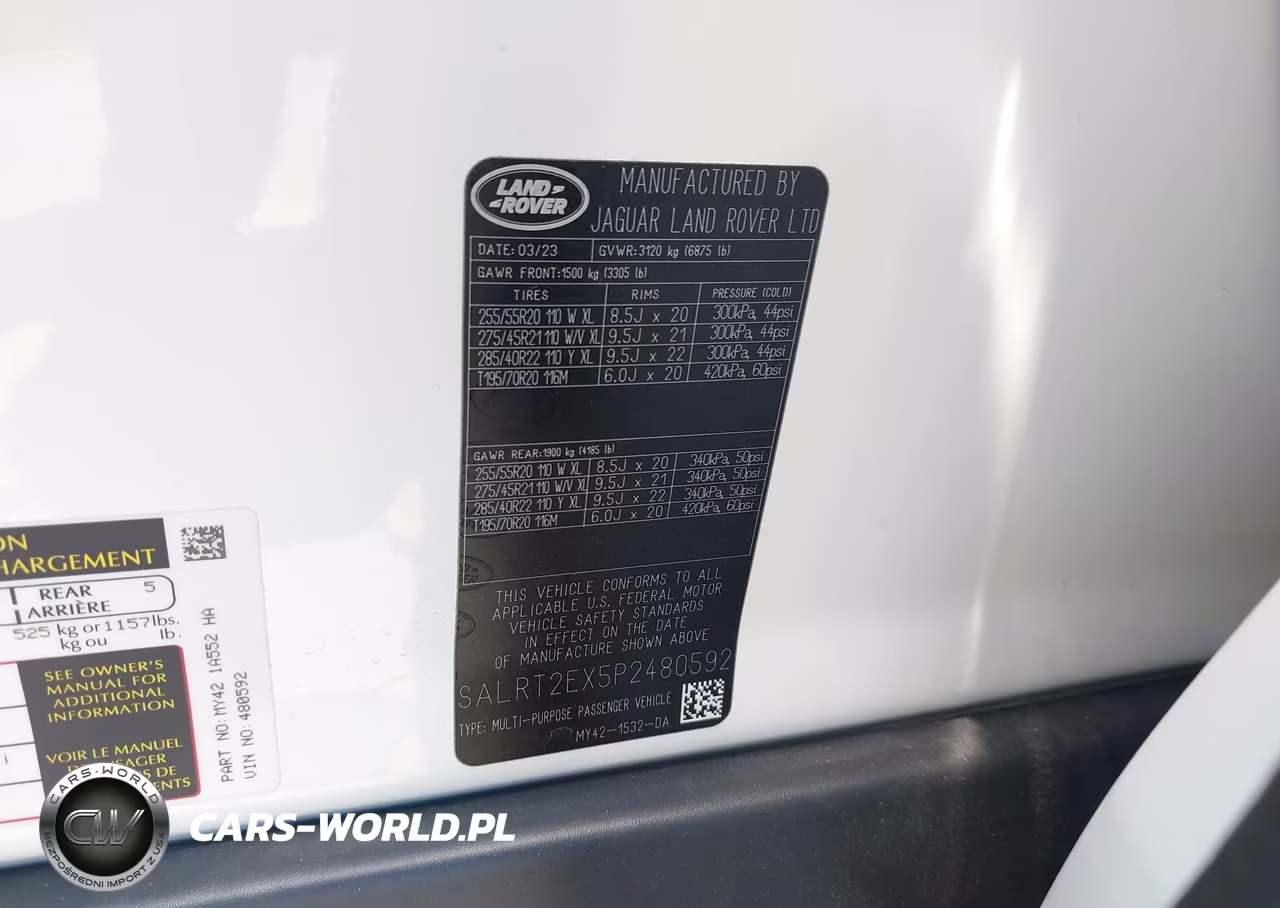 2023 Land Rover Discovery P300 S R-Dynamic VIN:SALRT2EX5P2480592 - 9