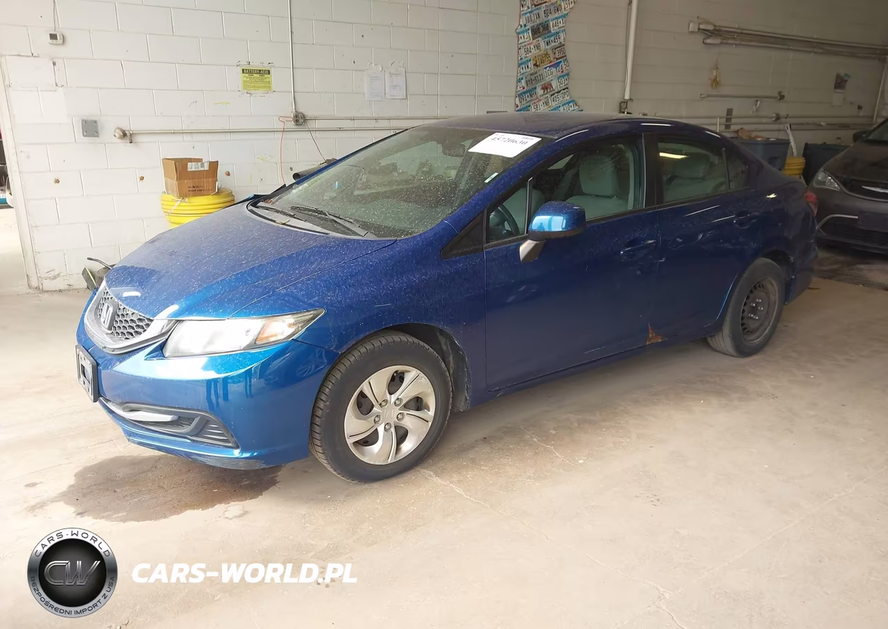 2013 Honda Civic Lx VIN:19XFB2F54DE059701 - 2