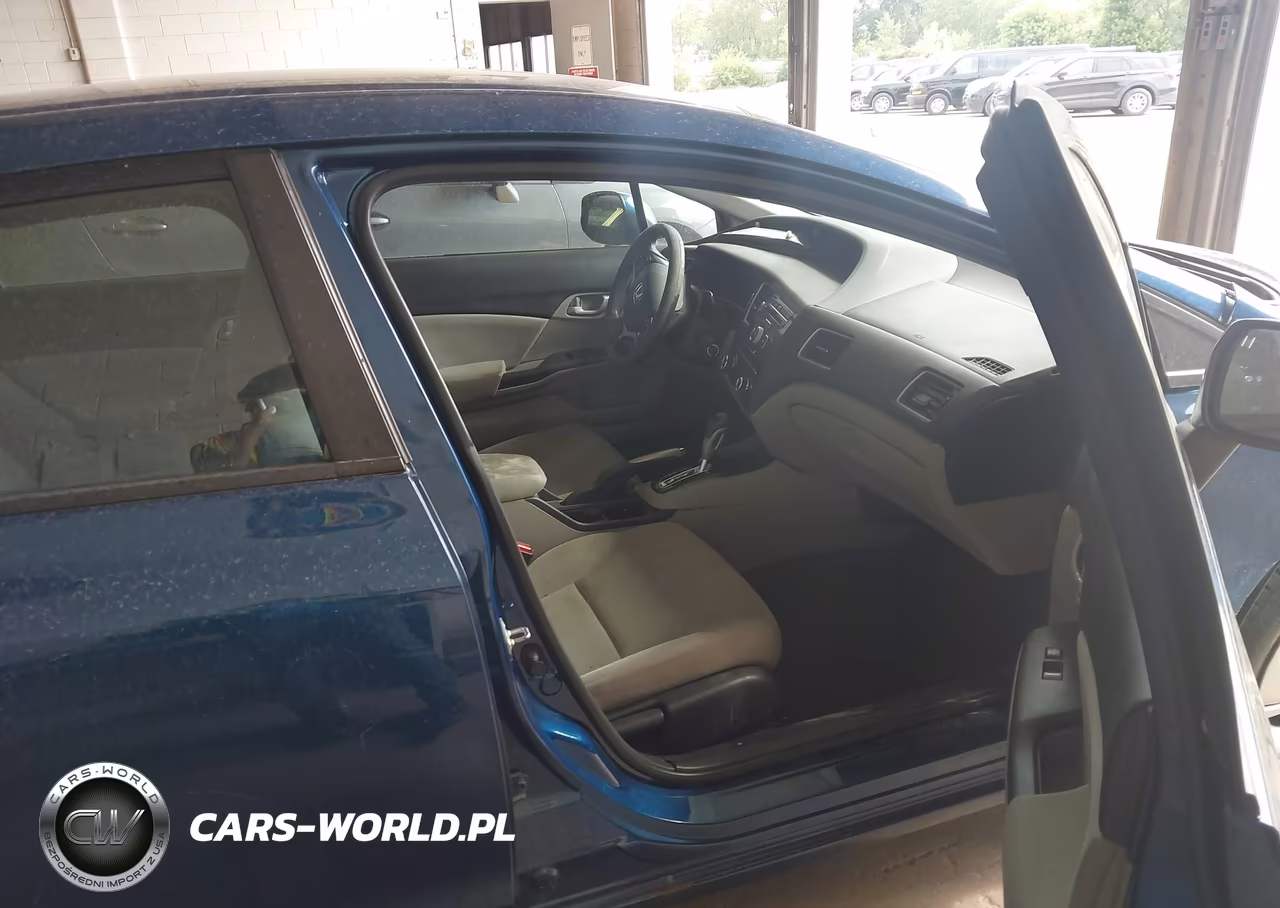 2013 Honda Civic Lx VIN:19XFB2F54DE059701 - 5