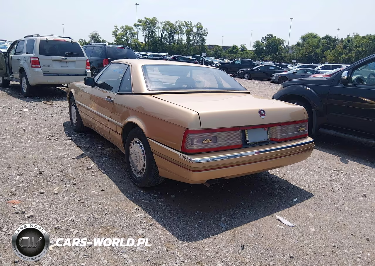 1987 CADILLAC ALLANTE VIN:1G6VR3170HU100809 - 3