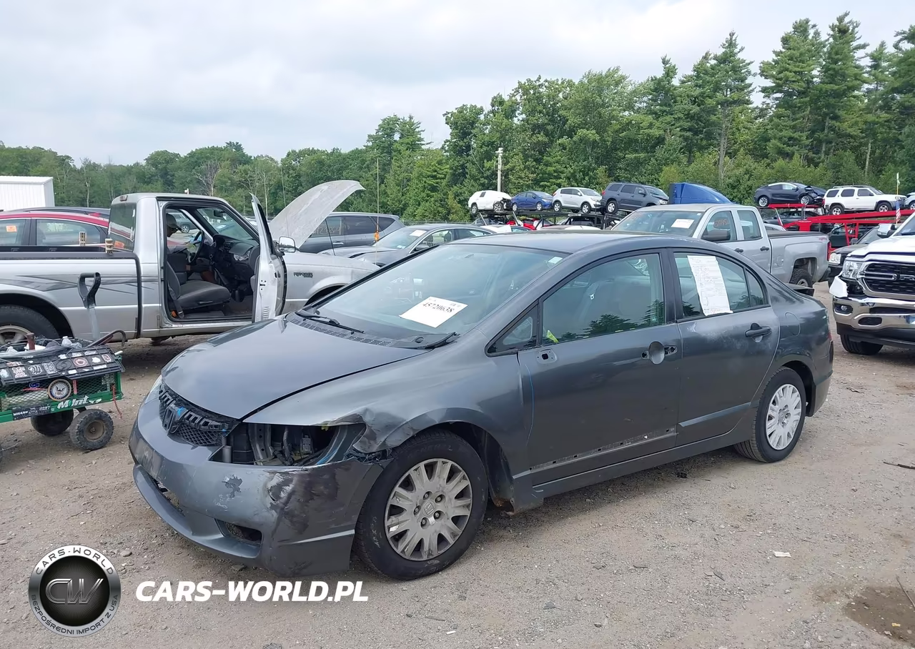 2010 Honda Civic Vp VIN:2HGFA1F37AH557419 - 2