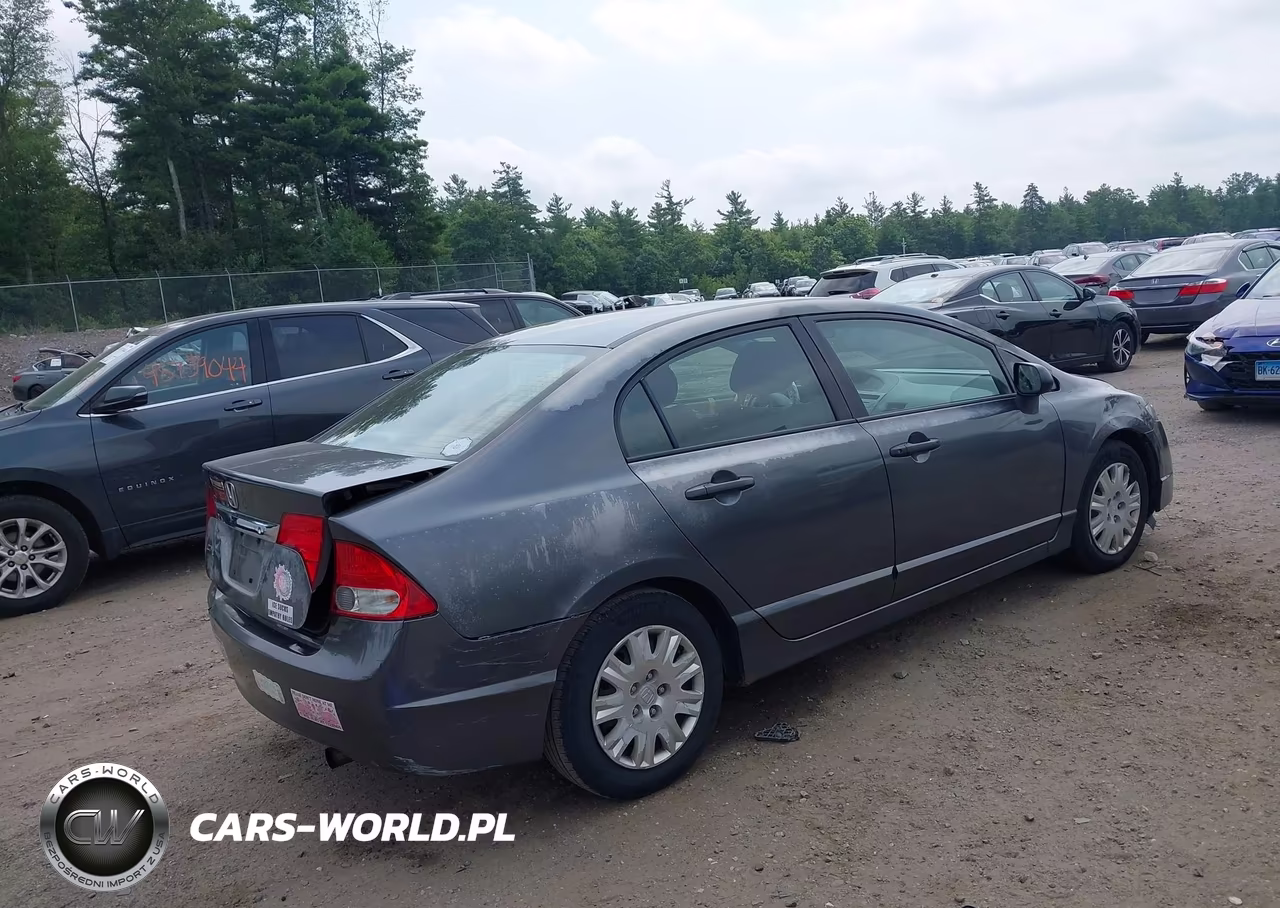 2010 Honda Civic Vp VIN:2HGFA1F37AH557419 - 4