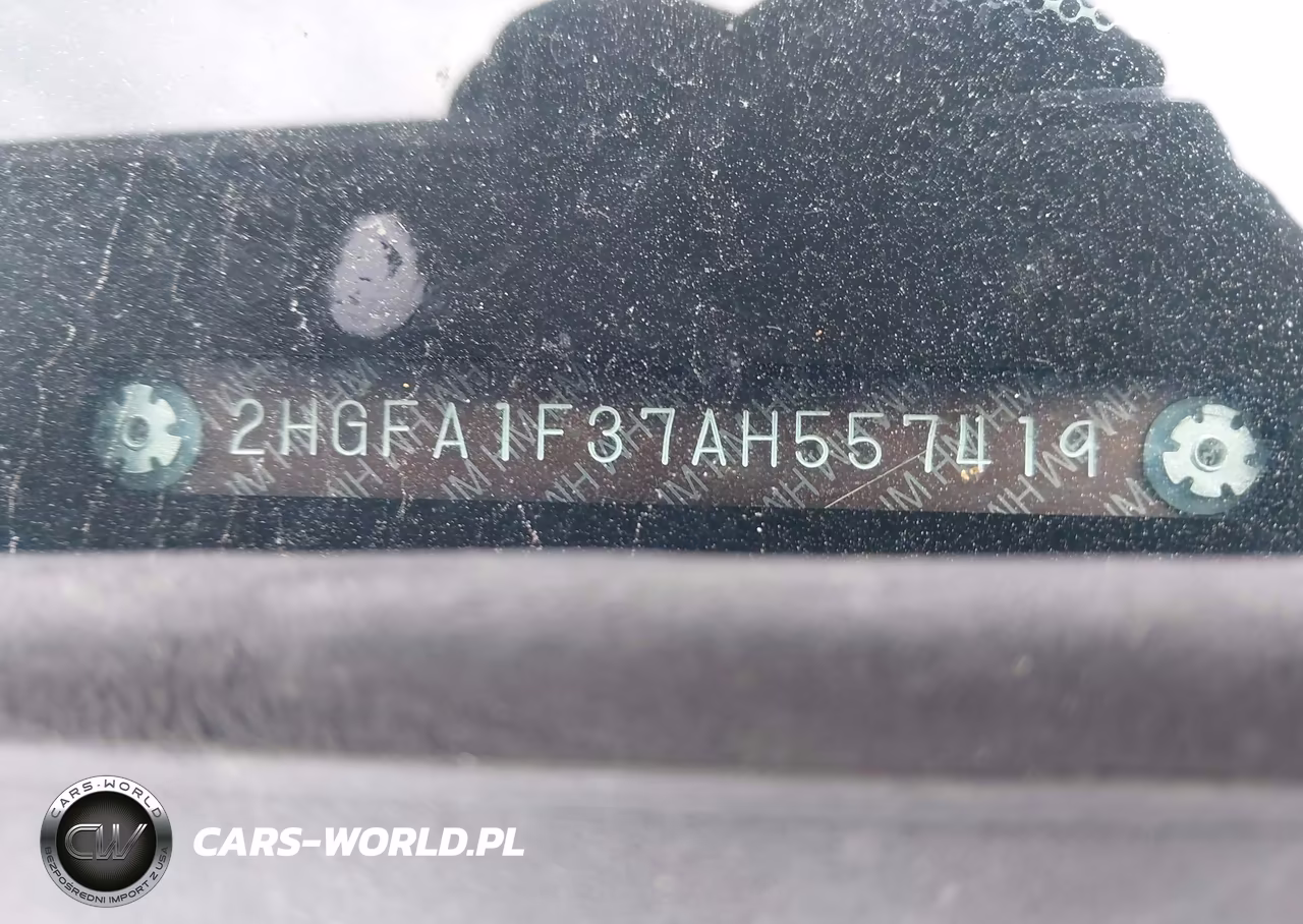 2010 Honda Civic Vp VIN:2HGFA1F37AH557419 - 9