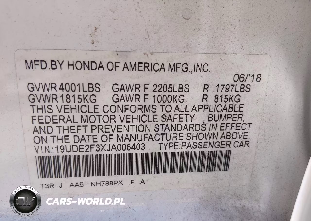 2018 Acura Ilx Acurawatch Plus Package VIN:19UDE2F3XJA006403 - 9