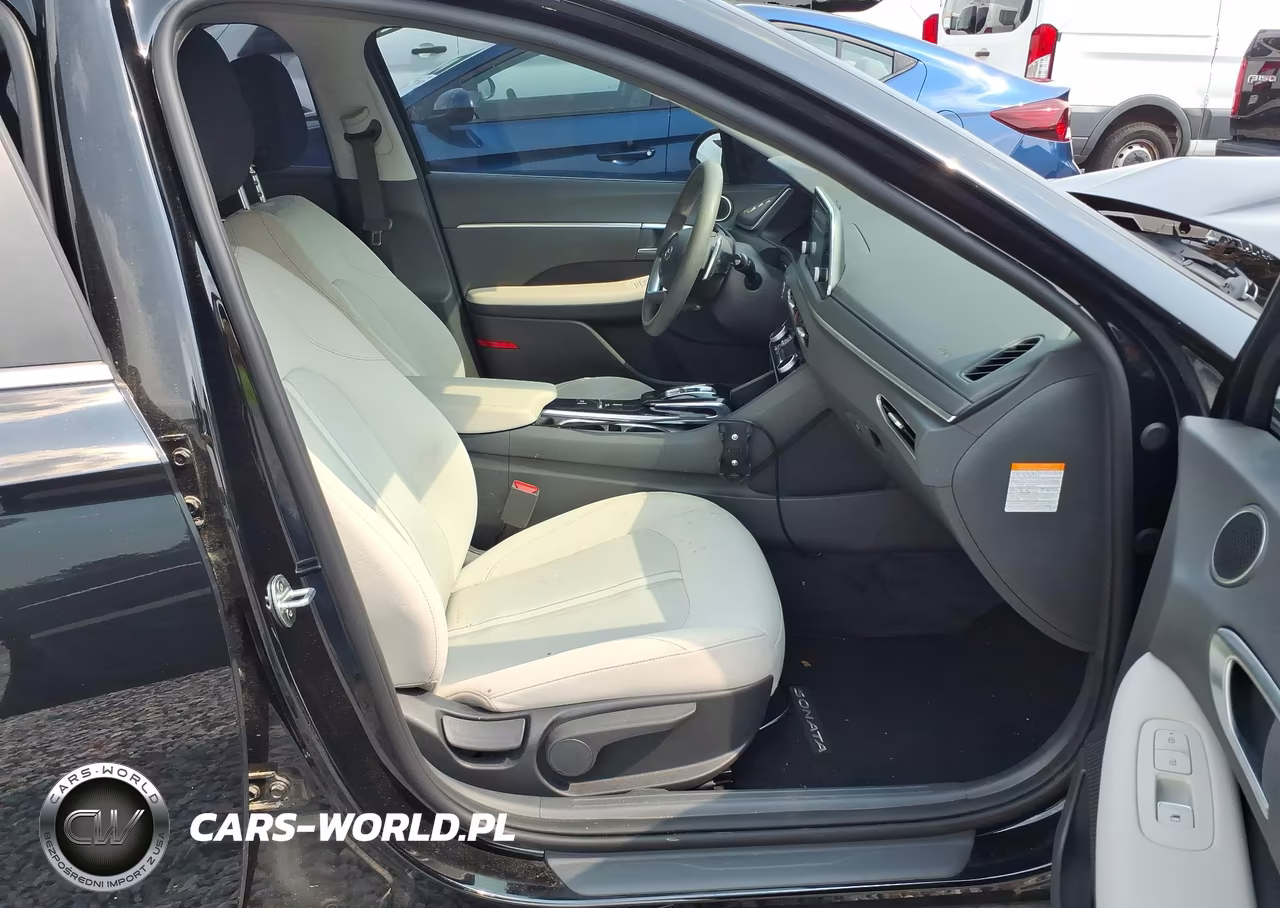 2021 Hyundai Sonata Blue VIN:KMHL24JJ0MA028205 - 5