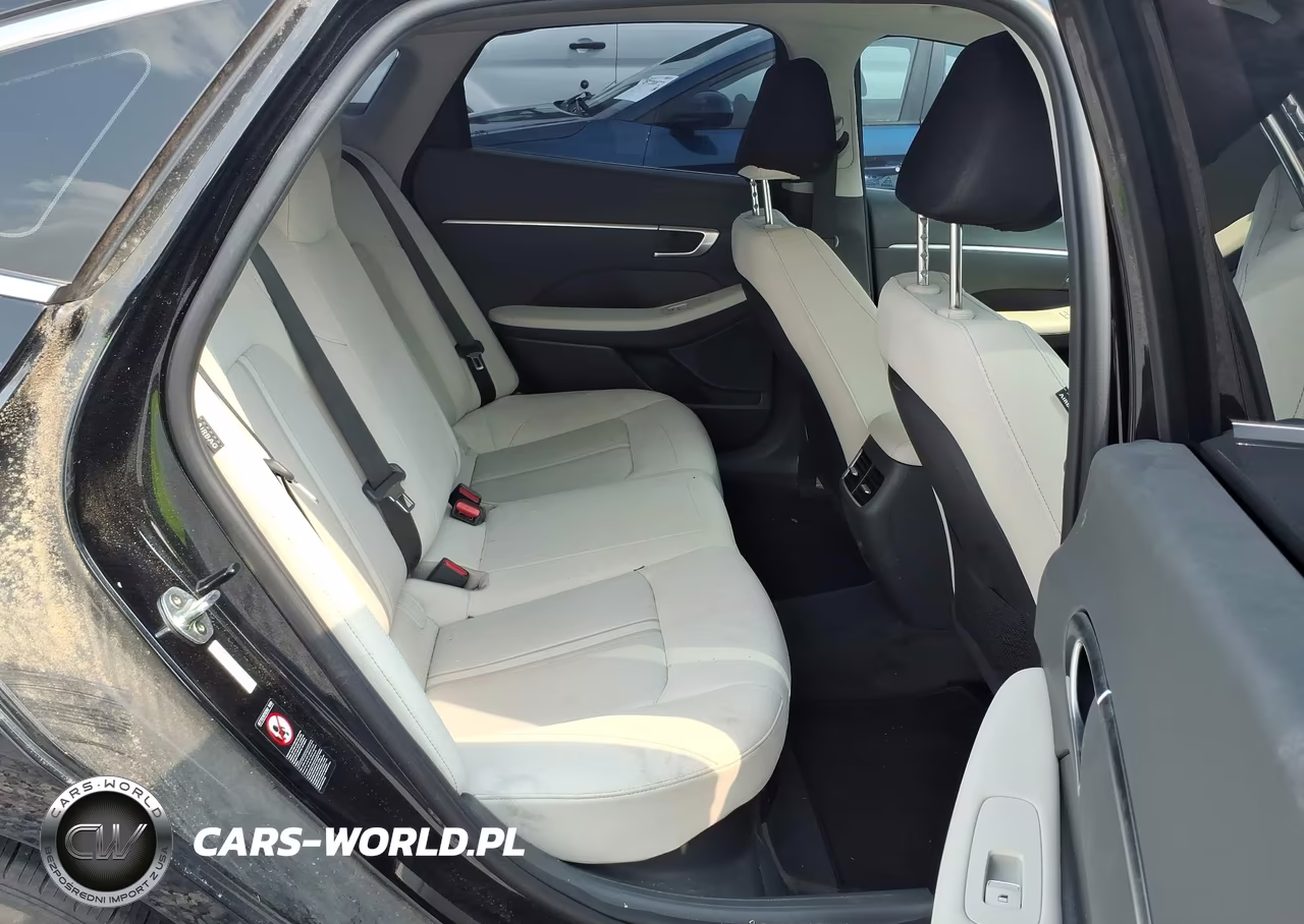 2021 Hyundai Sonata Blue VIN:KMHL24JJ0MA028205 - 8