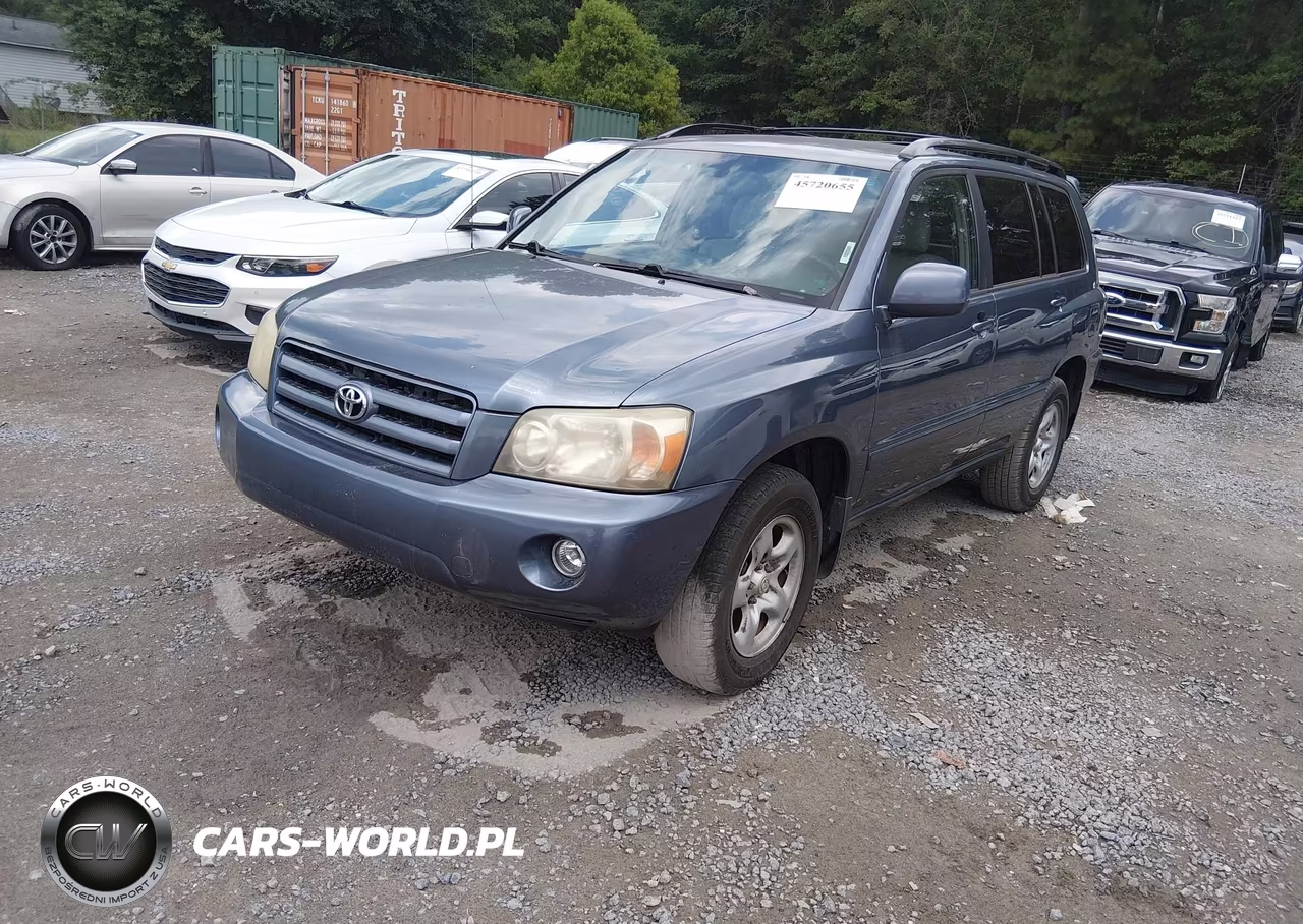 2007 Toyota Highlander VIN:JTEGD21A170170833 - 2