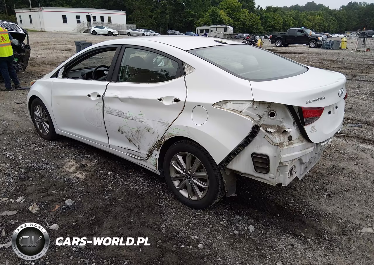 2016 Hyundai Elantra Se VIN:5NPDH4AE5GH742953 - 3