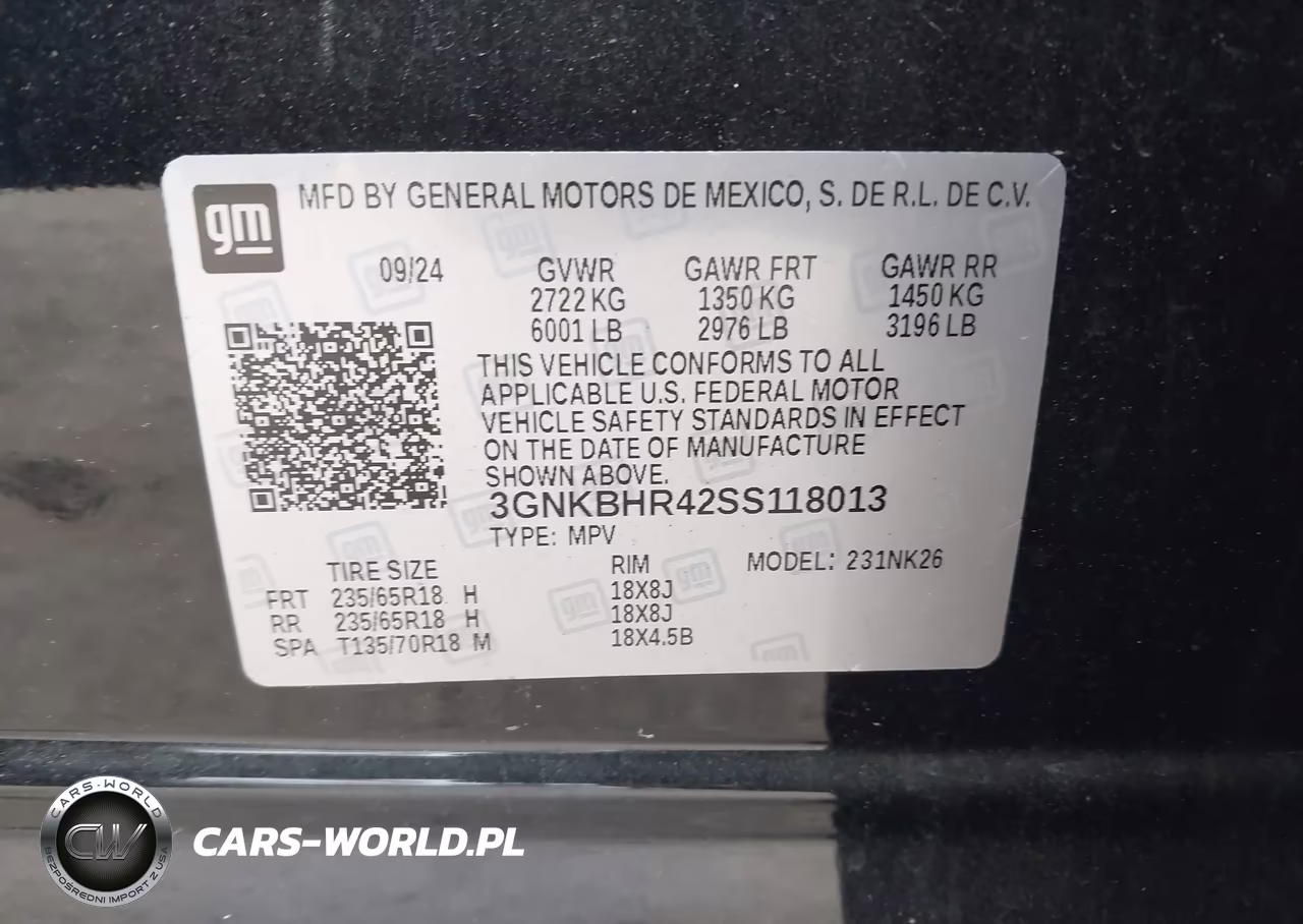 2025 Chevrolet Blazer Awd 2Lt VIN:3GNKBHR42SS118013 - 9