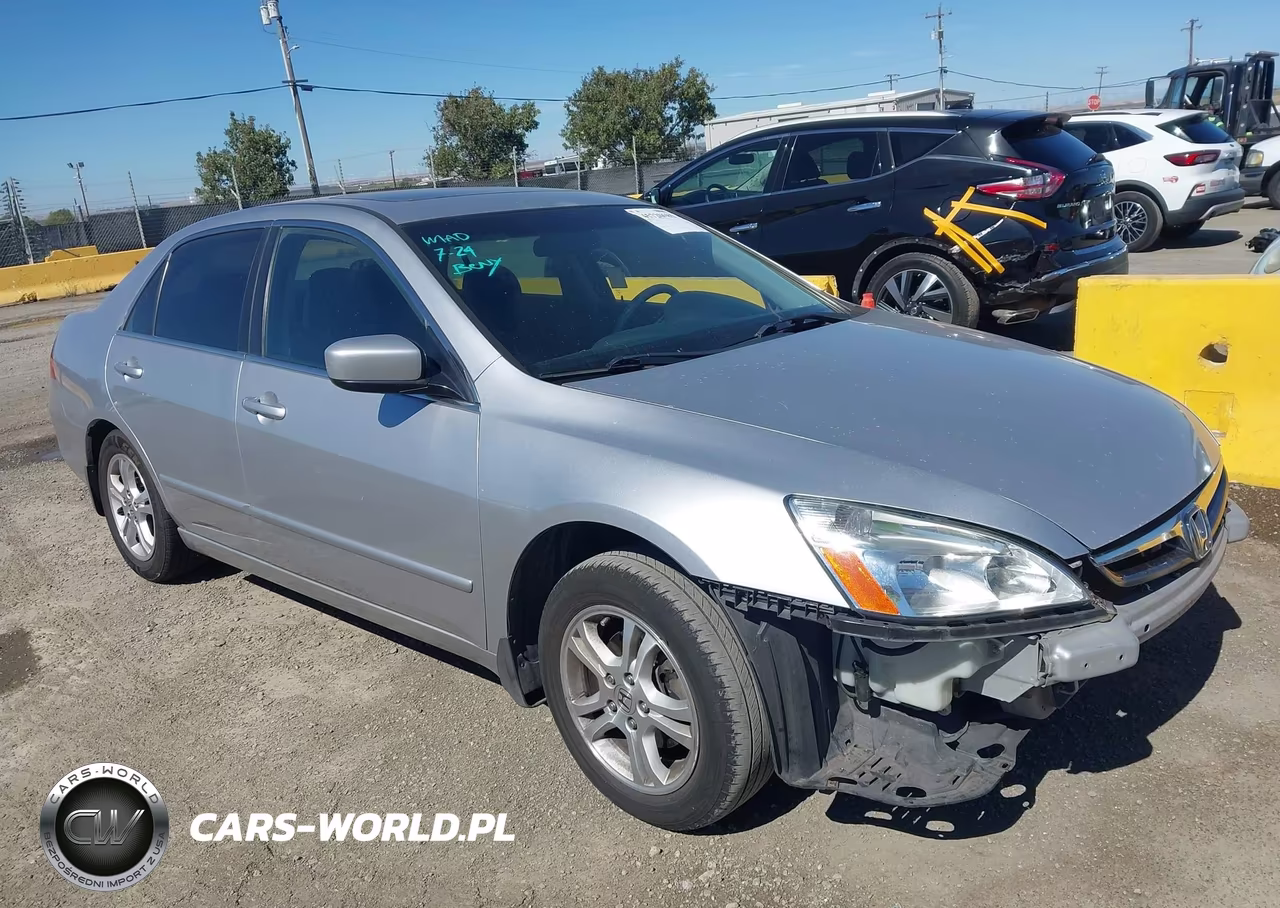 2007 Honda Accord 2.4 Ex VIN:1HGCM56767A112567 - 1