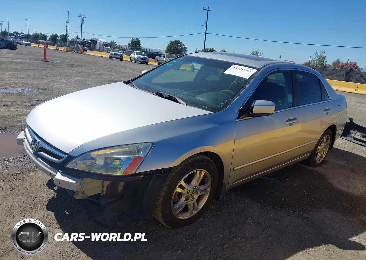 2007 Honda Accord 2.4 Ex VIN:1HGCM56767A112567 - 2
