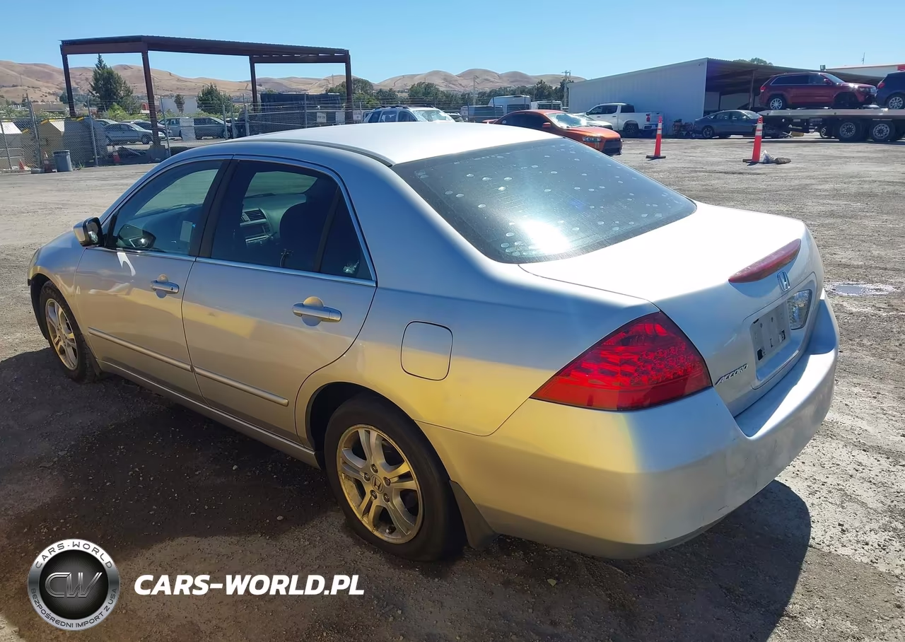2007 Honda Accord 2.4 Ex VIN:1HGCM56767A112567 - 3