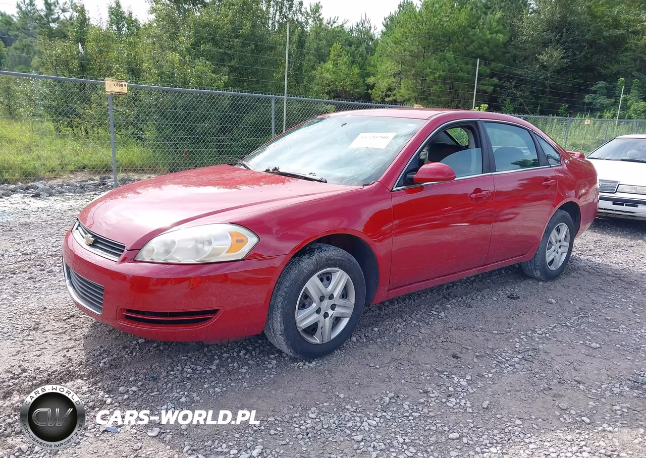 2008 Chevrolet Impala Ls VIN:2G1WB58K589241229 - 2