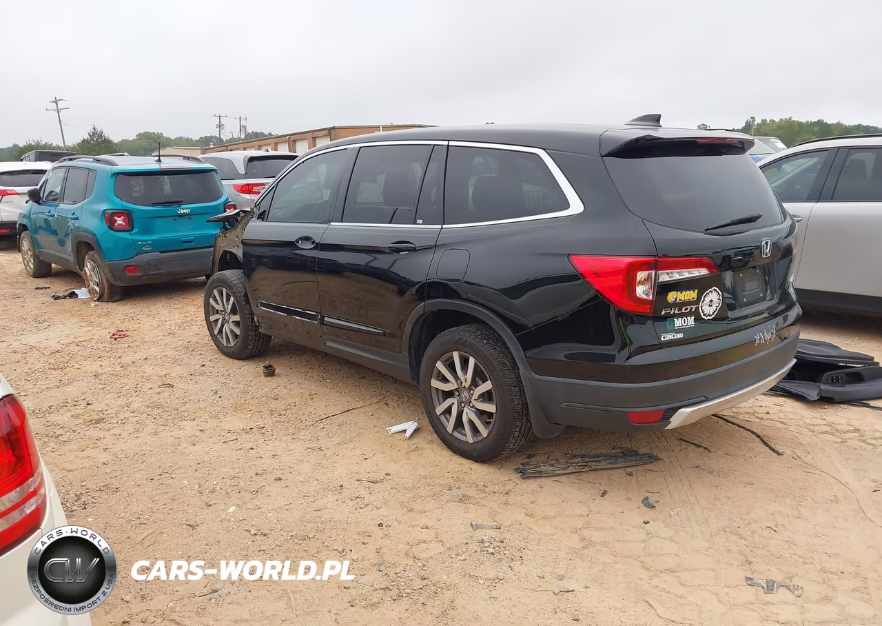 2020 Honda Pilot Awd Ex-L VIN:5FNYF6H5XLB059454 - 3