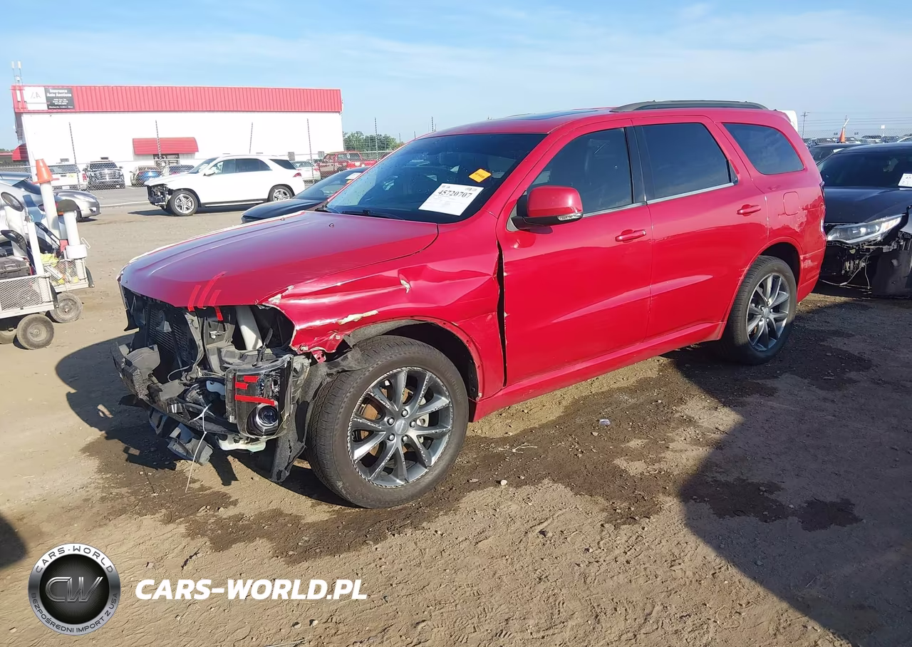 2018 Dodge Durango Gt Awd VIN:1C4RDJDG0JC362595 - 2