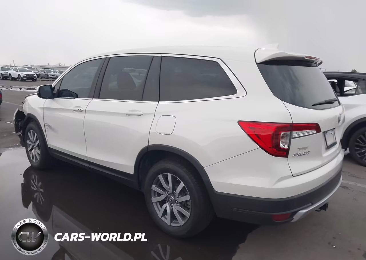 2019 Honda Pilot Ex-L VIN:5FNYF5H51KB035326 - 3