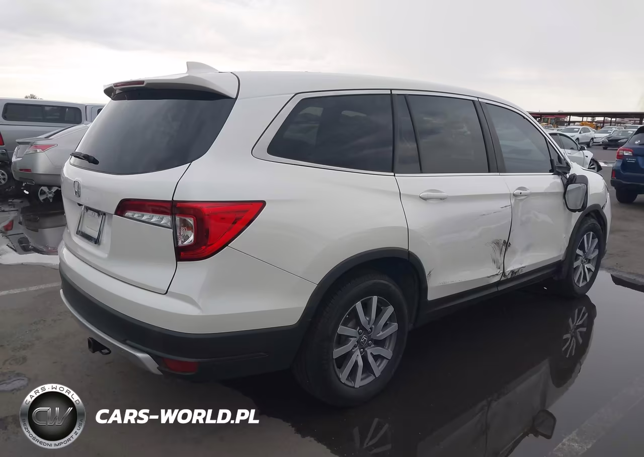 2019 Honda Pilot Ex-L VIN:5FNYF5H51KB035326 - 4