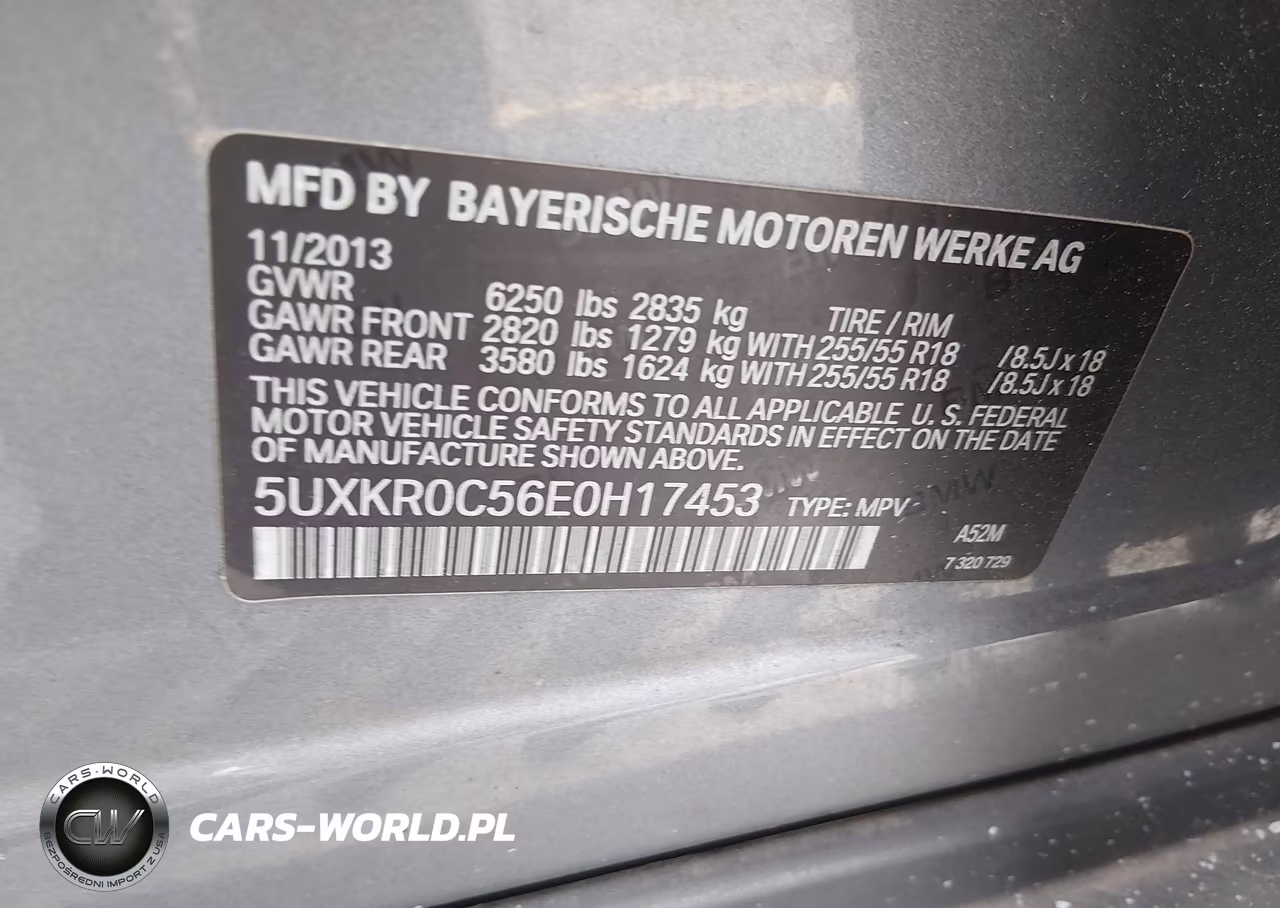 2014 BMW X5 xDrive35I VIN:5UXKR0C56E0H17453 - 9